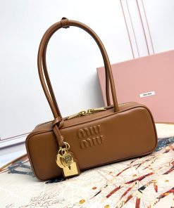 Minmiu Cowhide bowing Bag